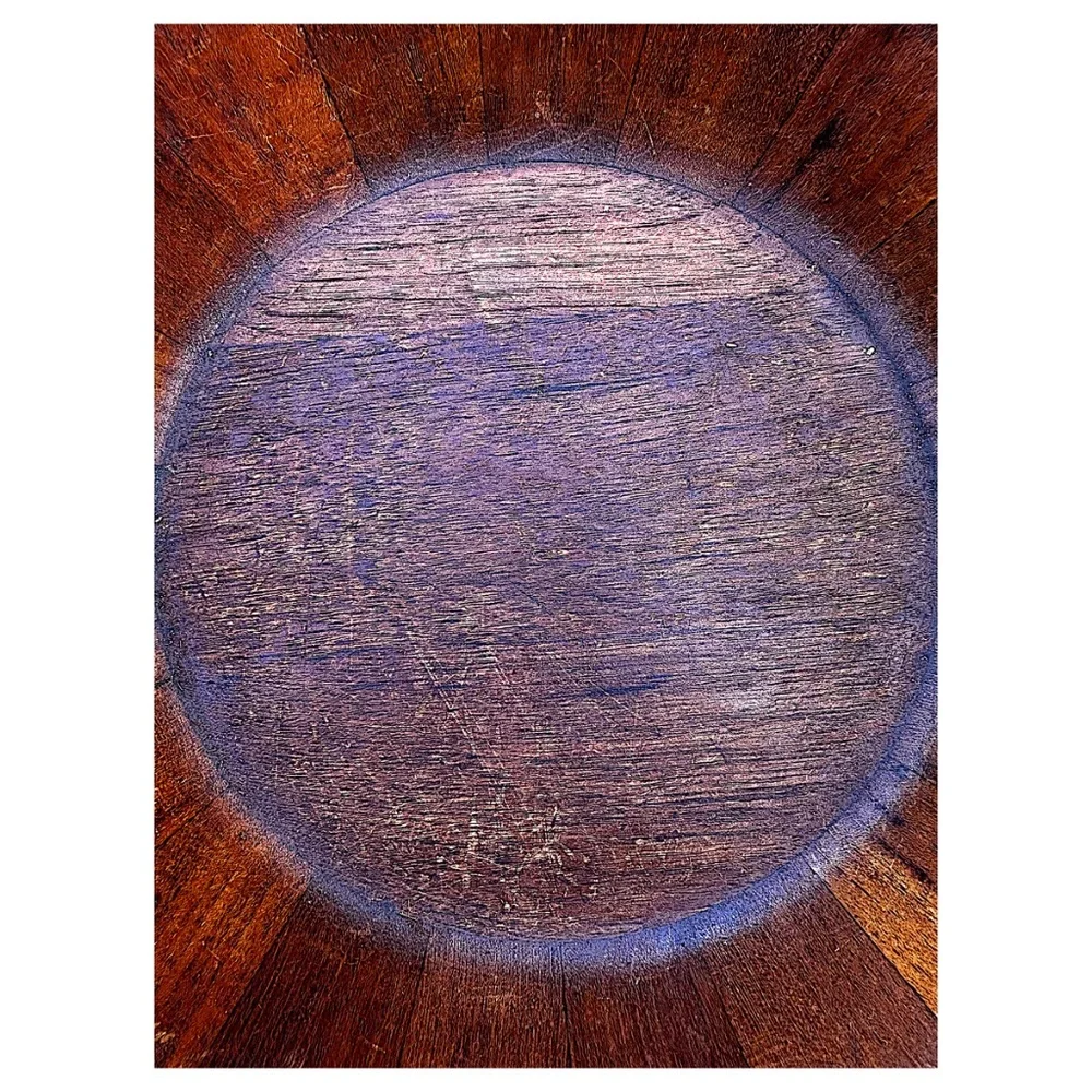 JENS QUISTGAARD Vintage 1950s Staved Teak Viking Bowl for Dansk Denmark